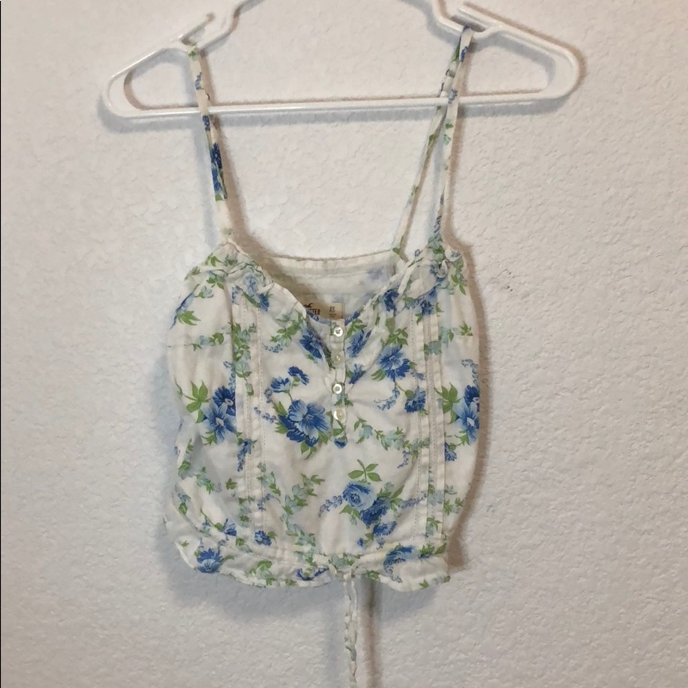 Hollister tank top- crop top